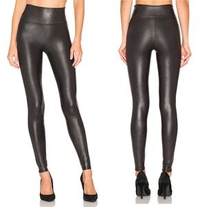 Spanx faux leather leggings size small